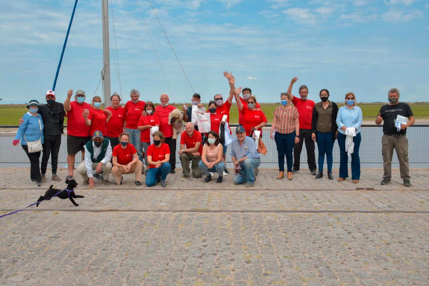 Navegantes llegaron a Puerto Ruiz