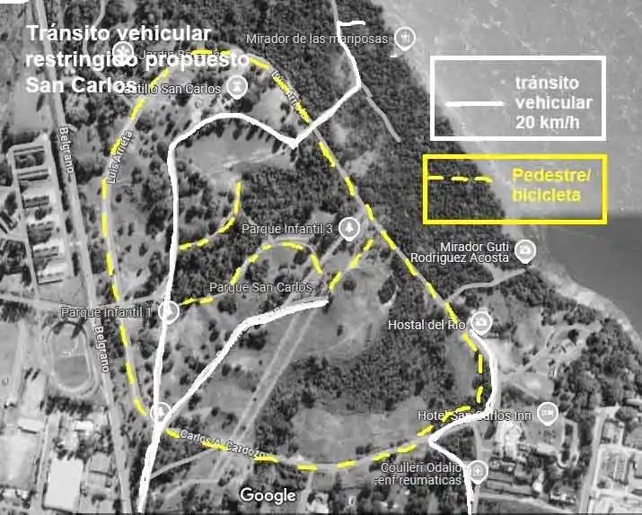 Vecinos solicitaron que el Parque San Carlos sea accesible a todos por igual