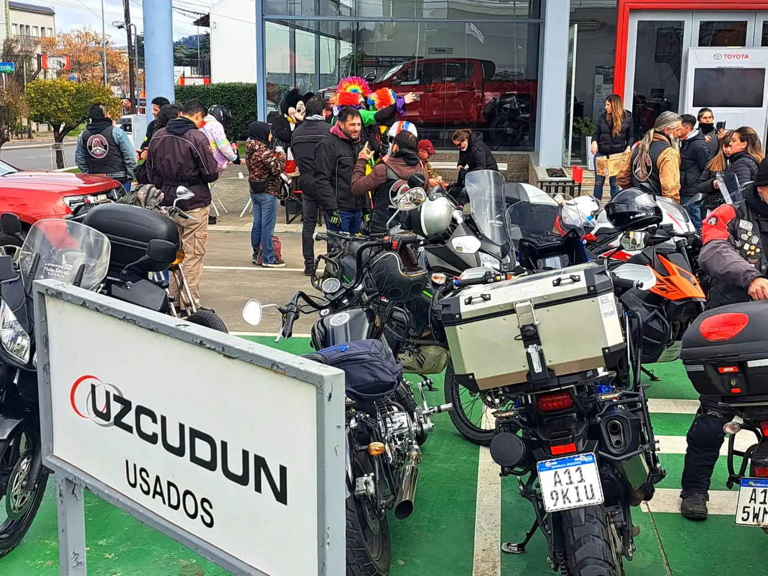 caravana moto sierras tandil dia del niño 2023 - 3