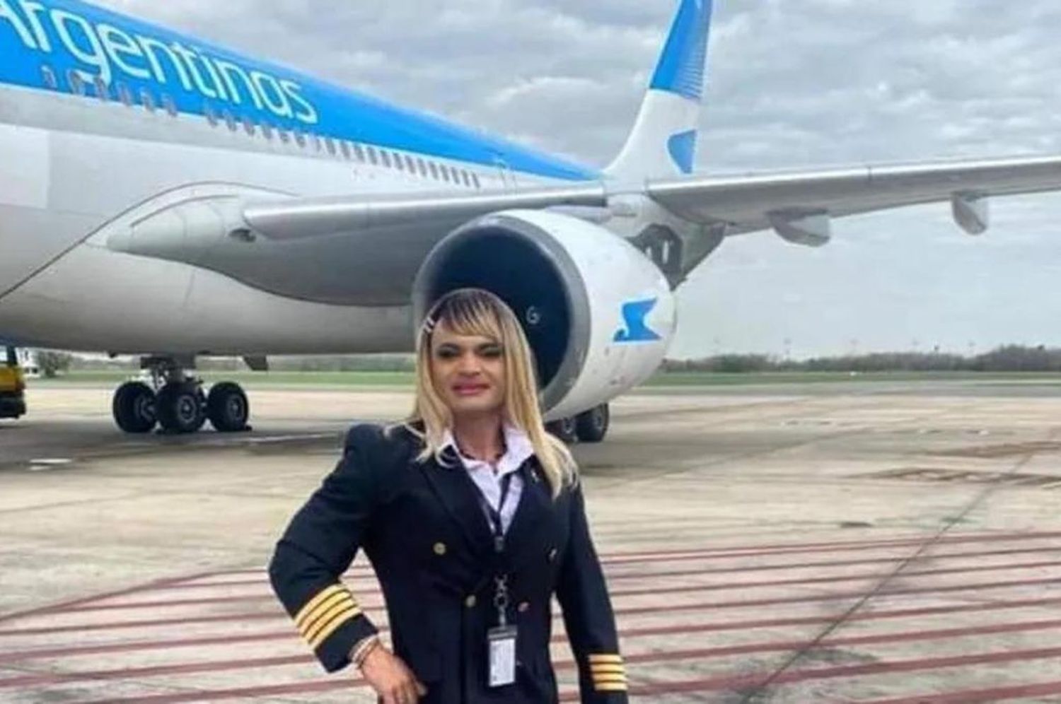 Traniela Carle Campolieto, es la primera piloto trans de la historia de la aviación argentina