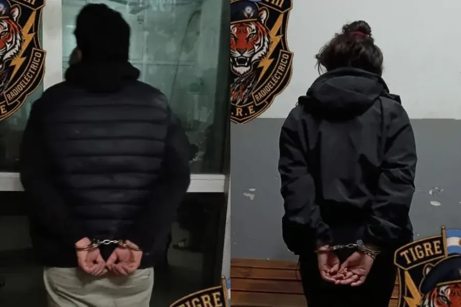 Detenidos en zona noroeste.