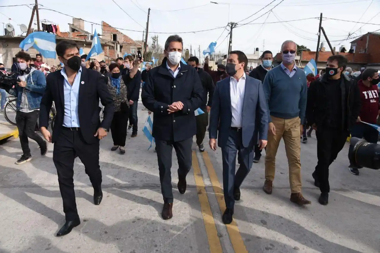 Sergio Massa en Florencio Varela: "Nunca vi al gobierno anterior pedir perdón por endeudar a la Argentina"