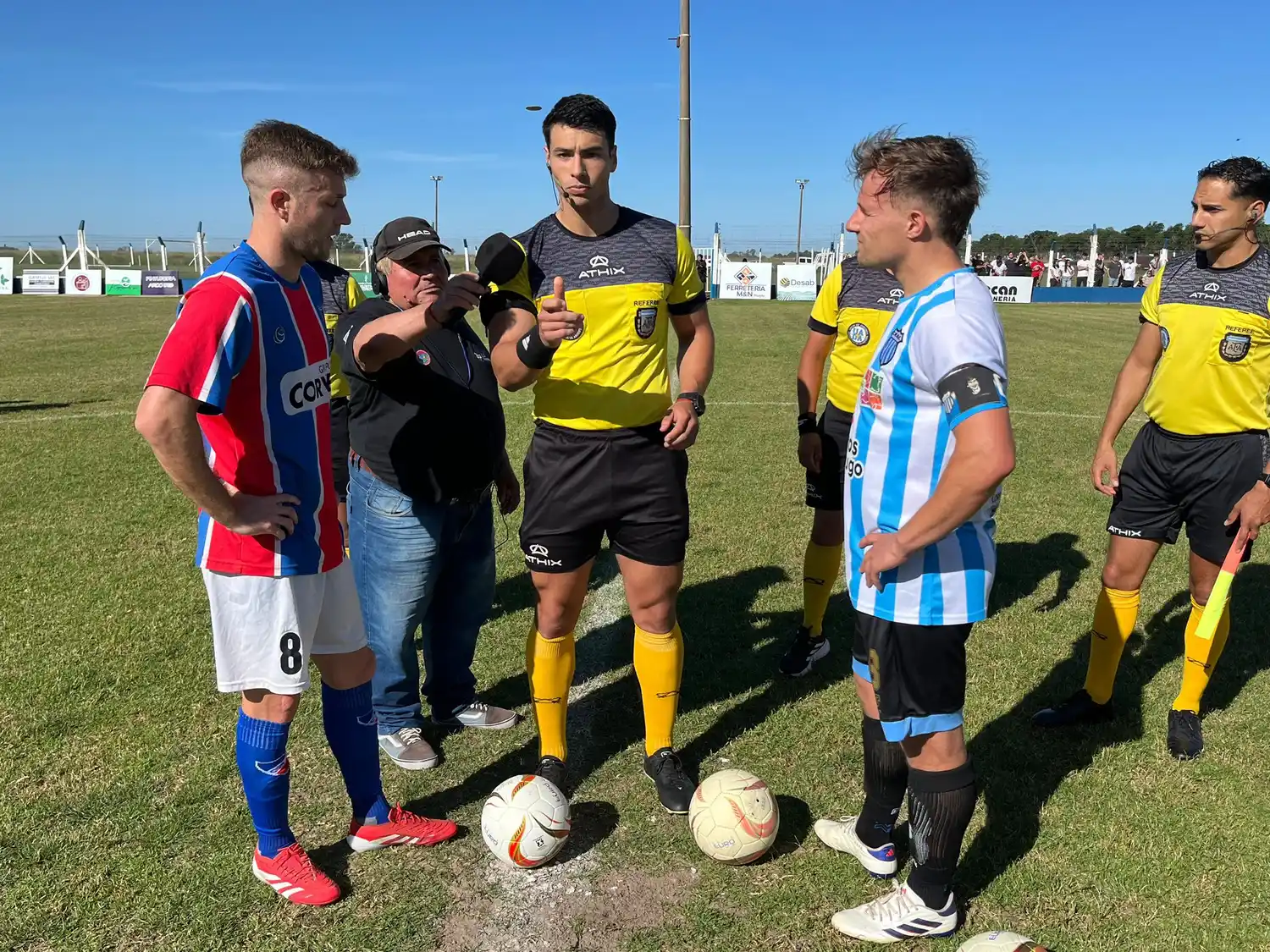 El Celeste y el Tricolor se verán las caras en el Ángel Carrica de Murphy el domingo a las 18. Foto: archivo