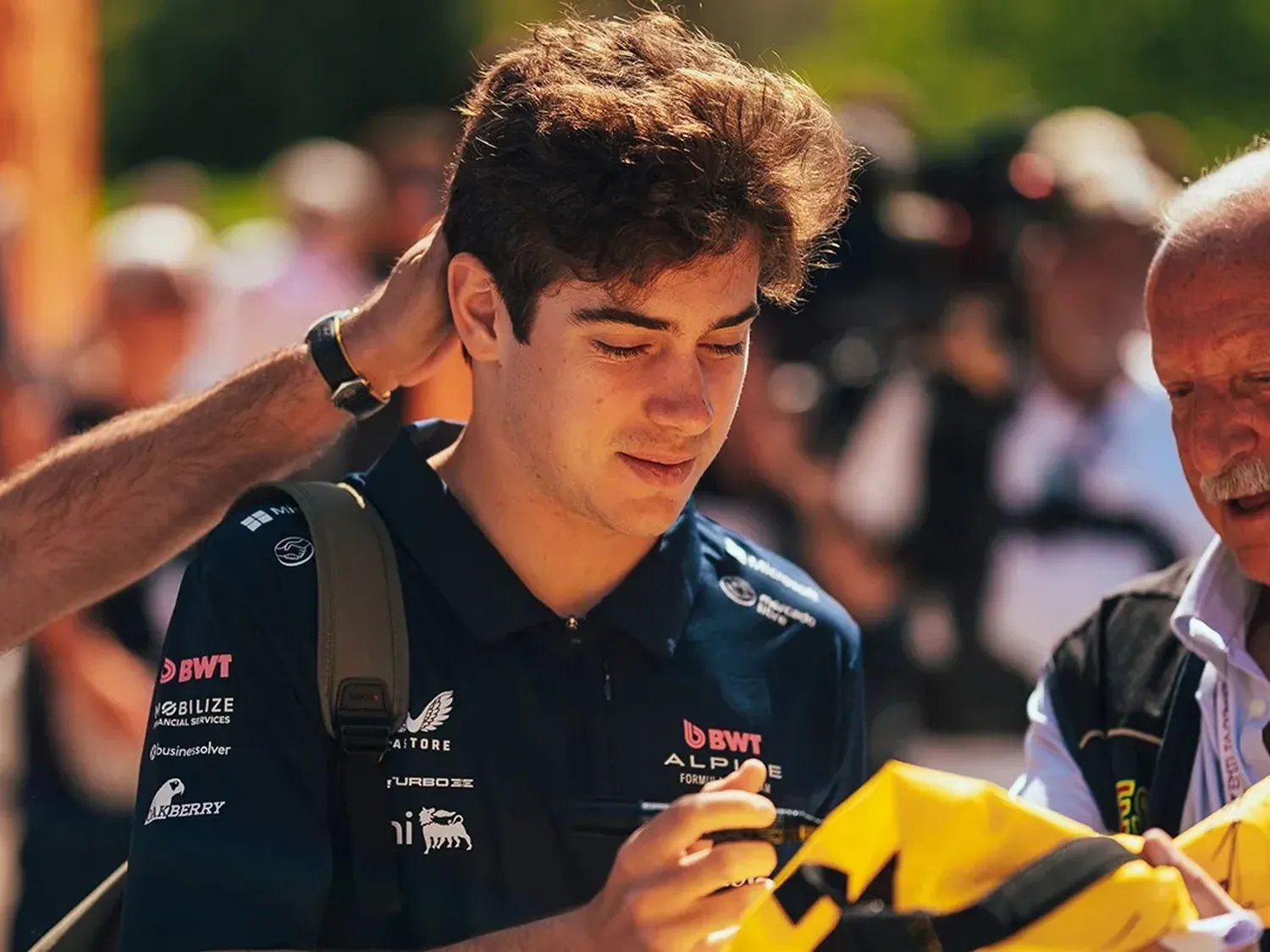 Colapinto y su debut en Alpine: “Fue un día positivo, con una buena estrategia”