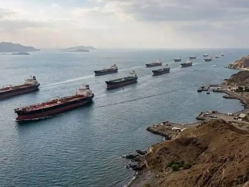 Irán cerró el estrecho de Ormuz nuevamente luego de que Israel atacara el Líbano - imagen de archivo ilustrativa de la ruta marítima.