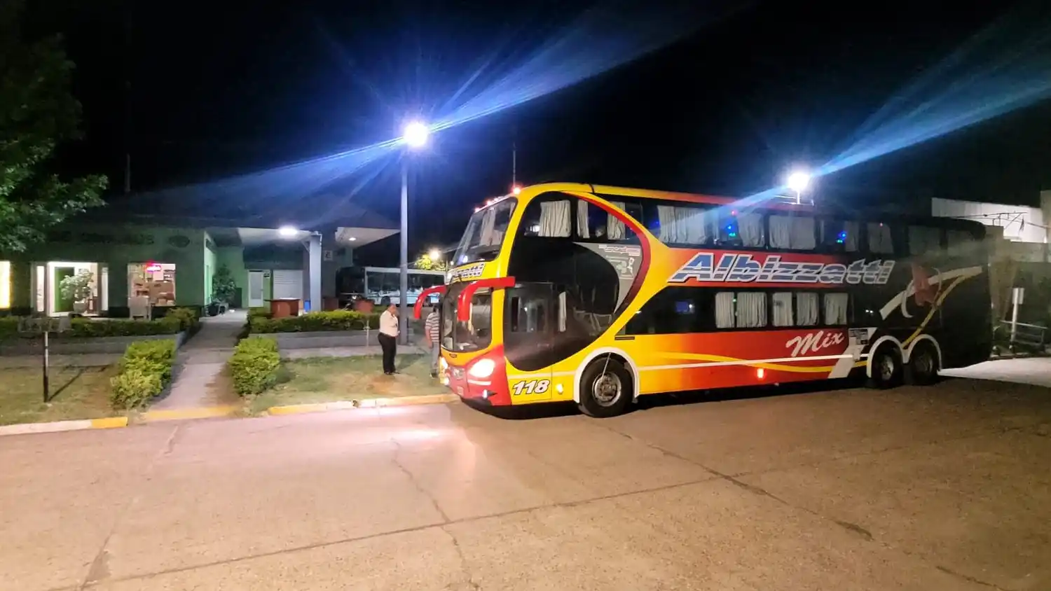 Galarza recupera el servicio de transporte de larga distancia.