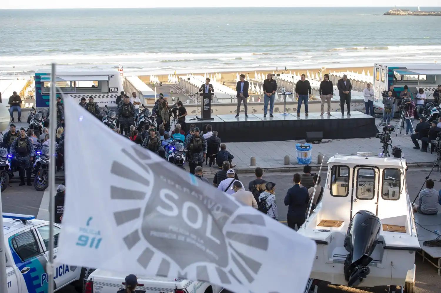 Kicillof lanzó el Operativo Sol: “Vamos a batir todos los récords”