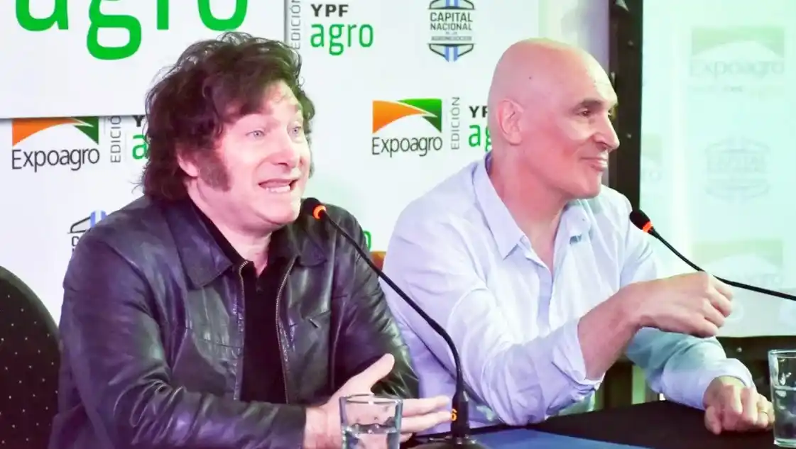 El presidente Javier Milei y el diputado nacional José Luis Espert.