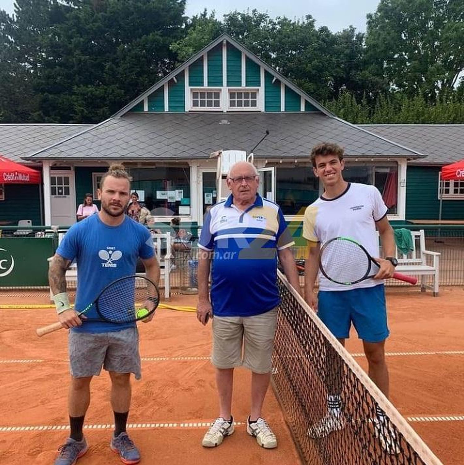 Franco Viu le ganó una final a Agustín Mastri en Francia