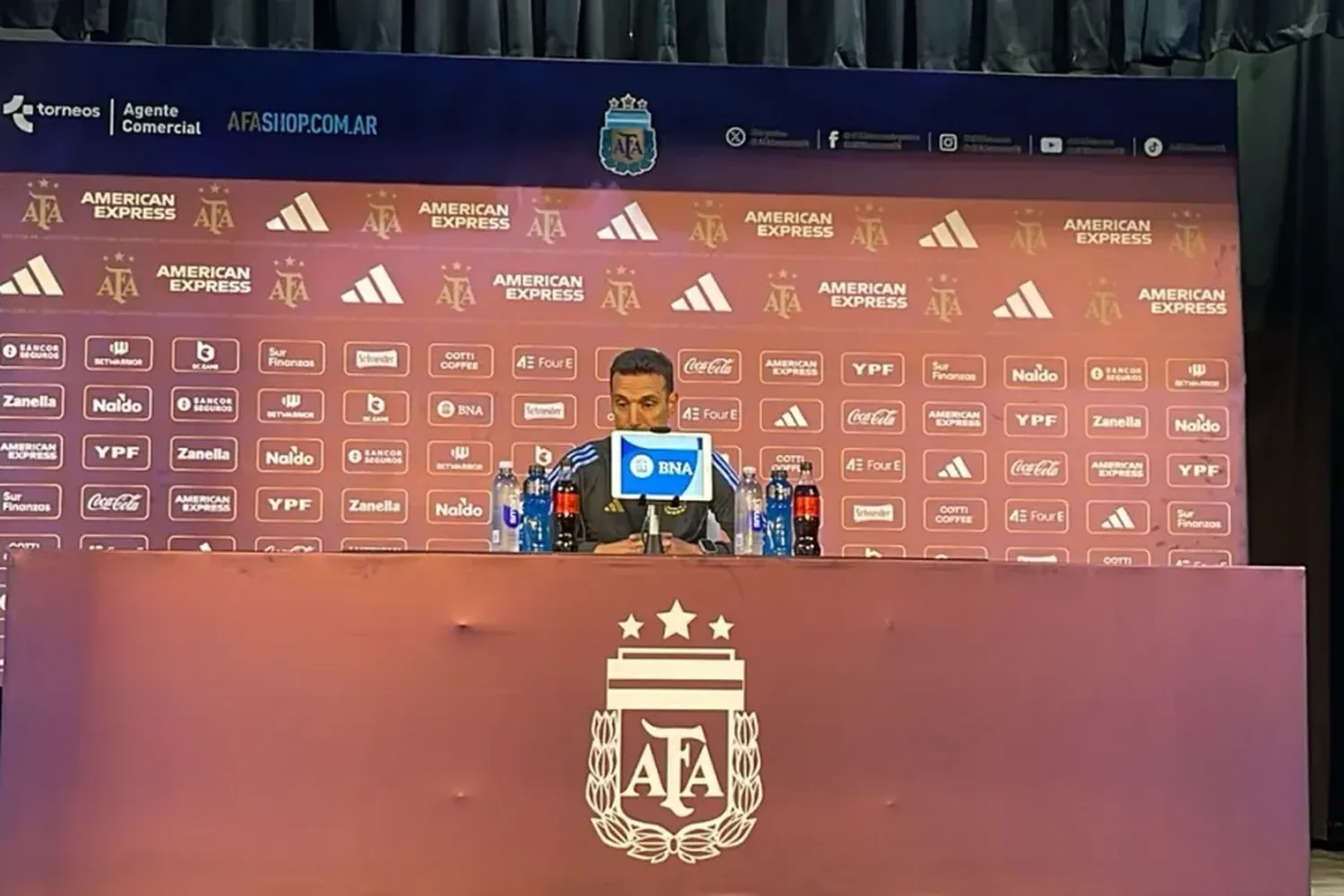 La palabra de Scaloni en la conferencia de prensa