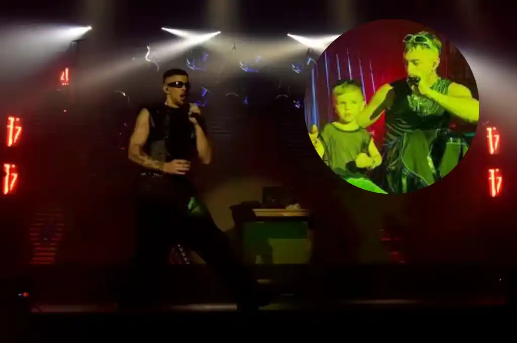 J Rei invitó a cantar a un mini fans