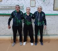 Excursionistas es puntero en bochas