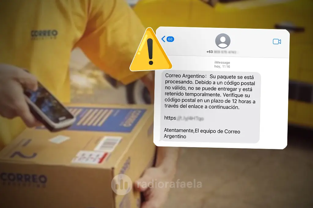 Alerta por intentos de estafa a través de mensajes falsos de Correo Argentino: cómo detectarlos