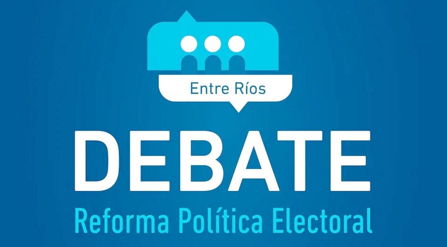 Se prepara el segundo encuentro del ciclo de debate sobre la reforma política electoral en Entre Ríos