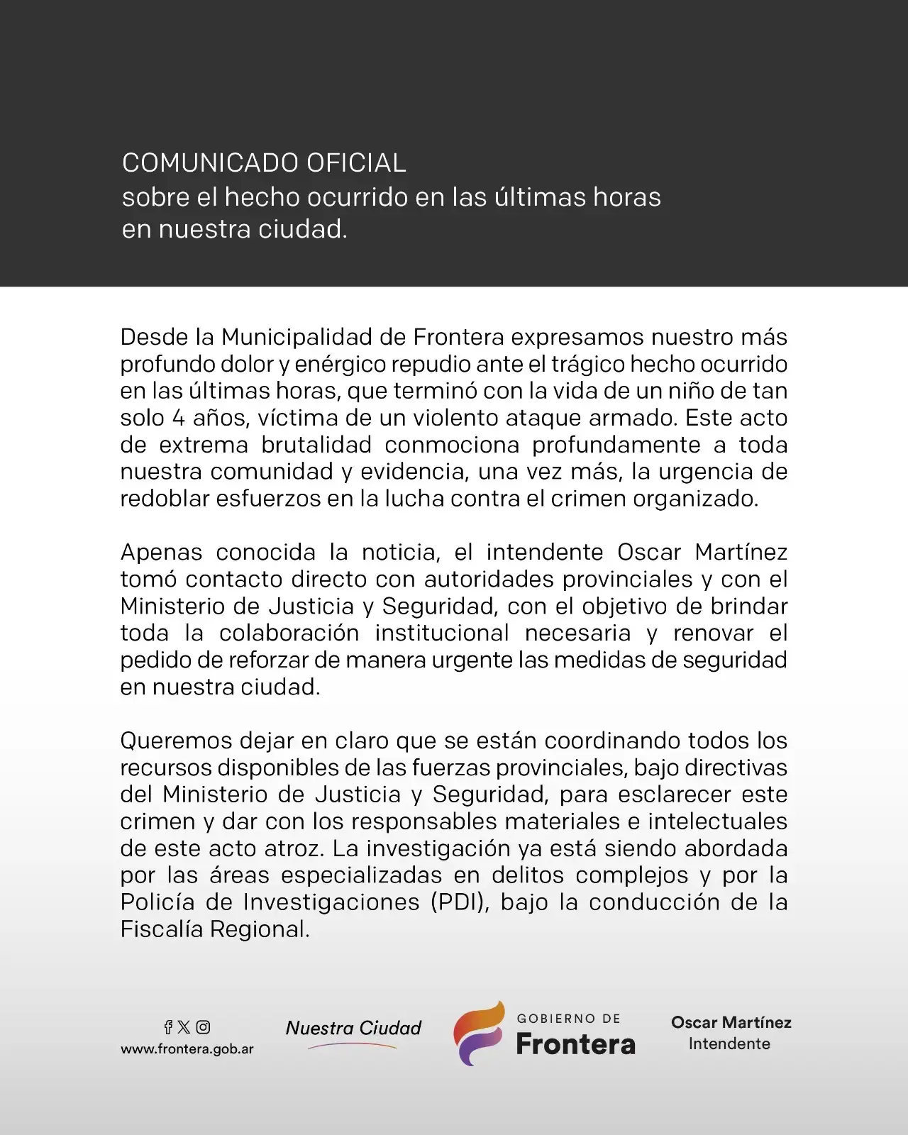 comunicado