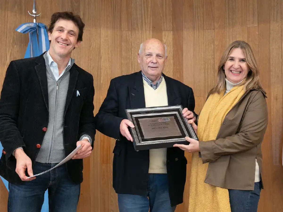 Rubén Bonino fue reconocido en la Legislatura de Córdoba