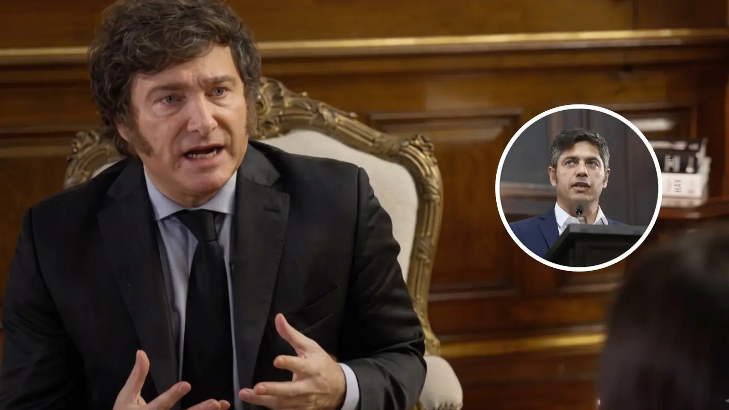 Milei volvió a cargar contra Kicillof: "La Provincia no crece porque tiene un comunista de gobernador"