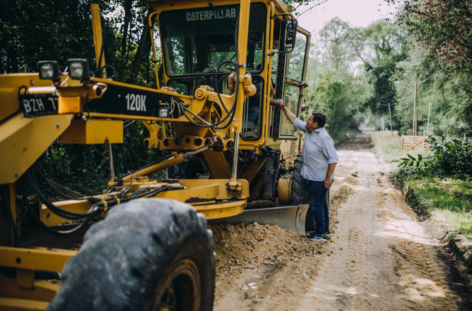 Se repararon 650 cuadras en barrios de Sierra de los Padres