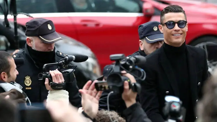 Cristiano Ronaldo fue condenado a 23 meses de cárcel y una multa de 21,3 millones