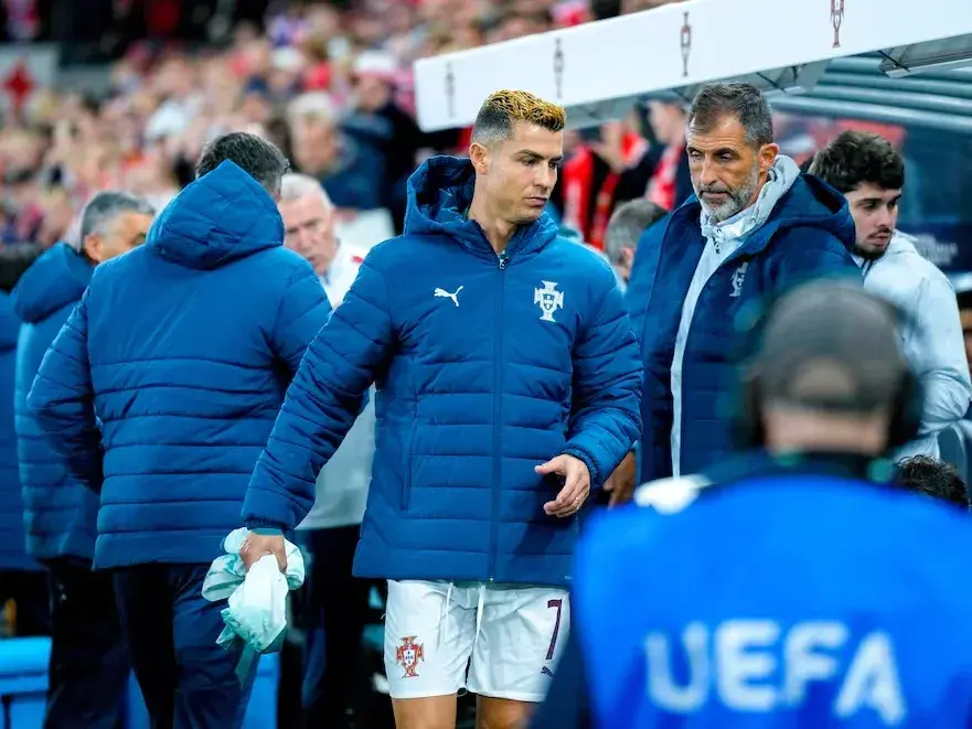 Cristiano Ronaldo abandonó la concentración de Portugal . Foto:Cornelius Poppe/NTB Scanpix vía AP