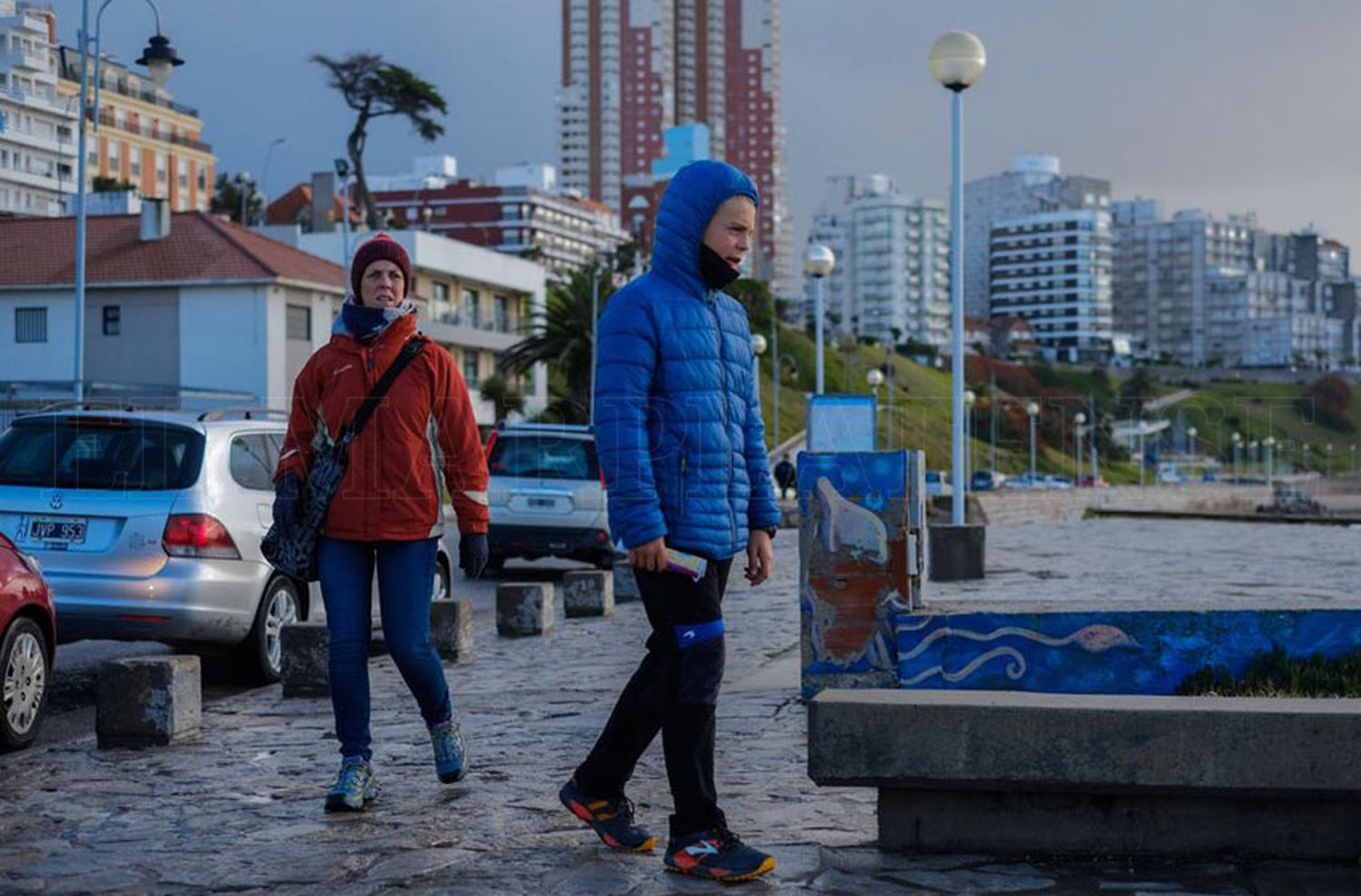 Jueves frío y con 100% de humedad en Mar del Plata