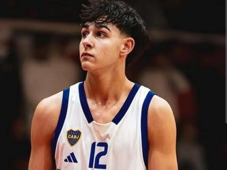 El sunchalense Mateo Fessia, jugador de Boca que estará en el Sudamericano U17 con Argentina.Foto:Boca Jrs