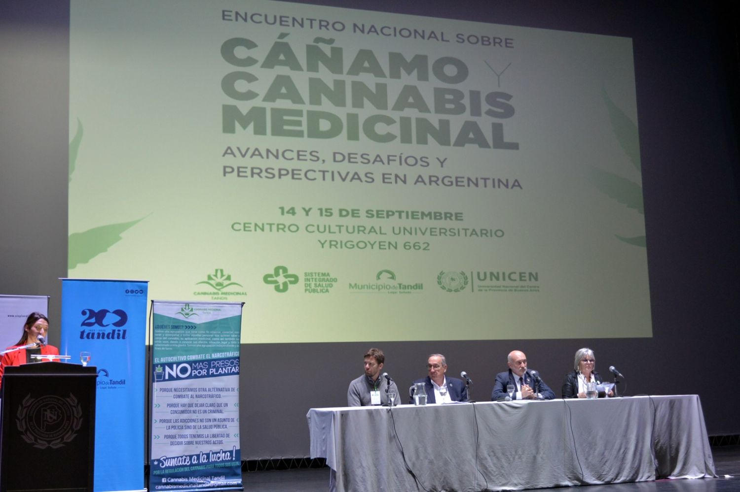 Con gran éxito, el Encuentro sobre Cáñamo y Cannabis Medicinal visibilizó la temática  en la ciudad