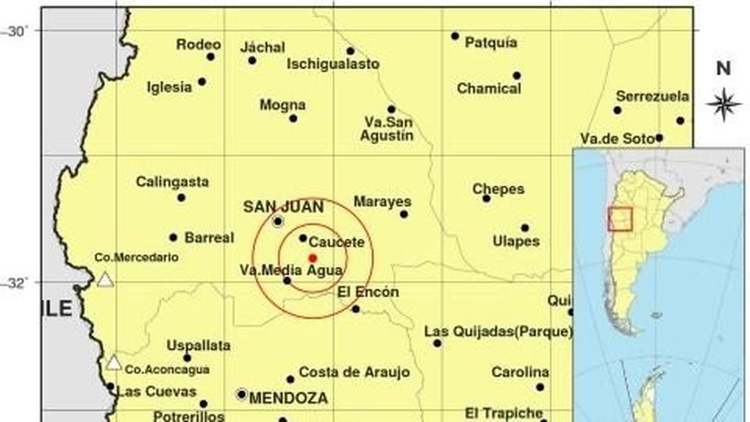 Un sismo tempranero se hizo sentir en cuyo