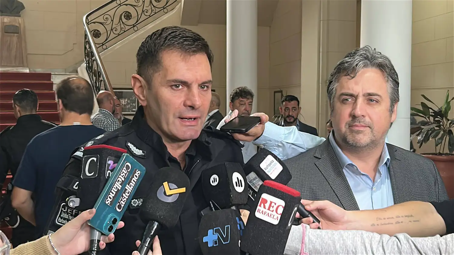 Alejandro Tognolo asumió como jefe de la Unidad Regional V de Policía en Rafaela