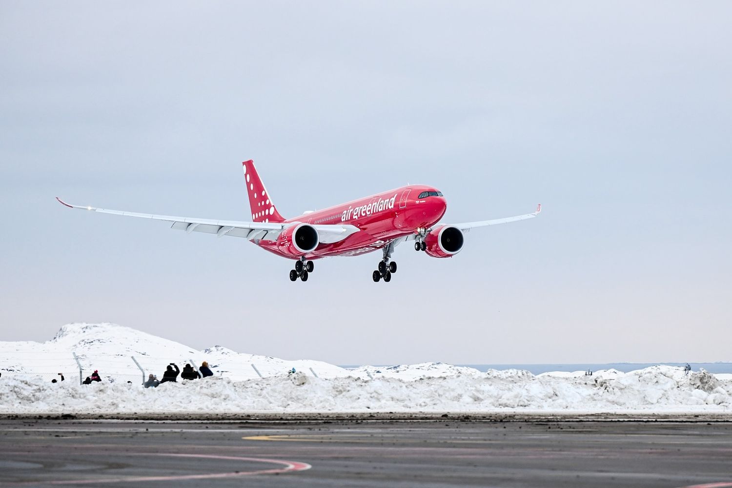 Air Greenland Lands First A330neo at New Nuuk International Airport