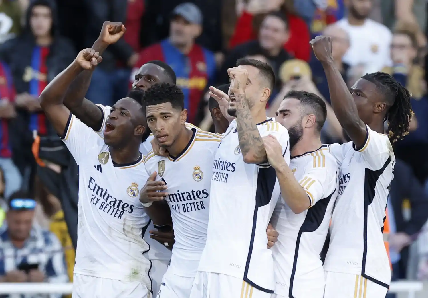 Bellingham le dio la victoria al Real.