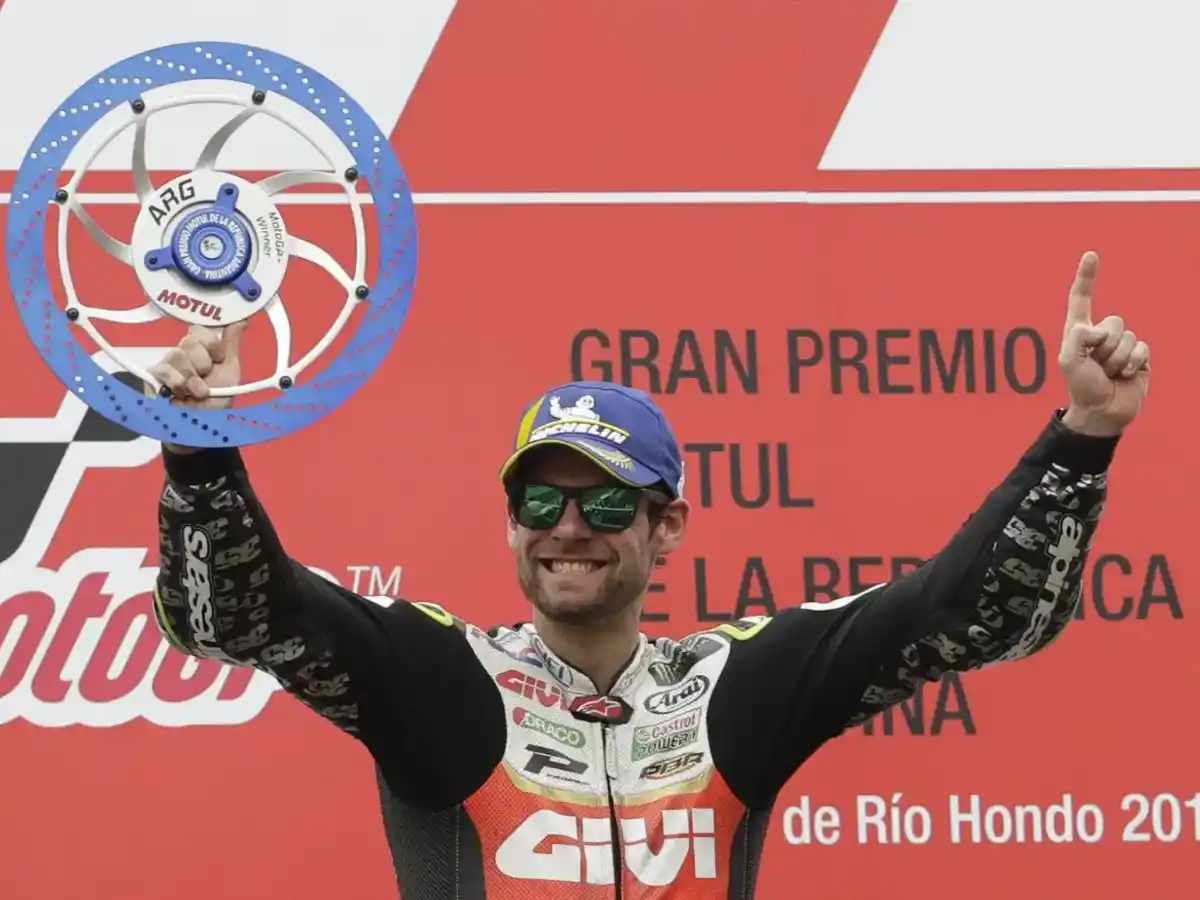 Crutchlow festejó en Termas