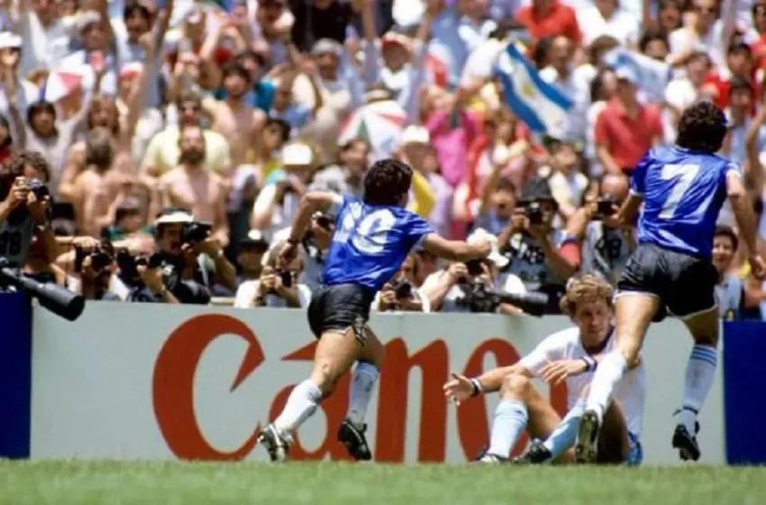 La ingeniosa propuesta para recordar el gol de Maradona a Inglaterra a 35 años
