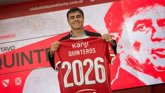 Se confirmó el arribo de Gustavo Quinteros como DT de Independiente