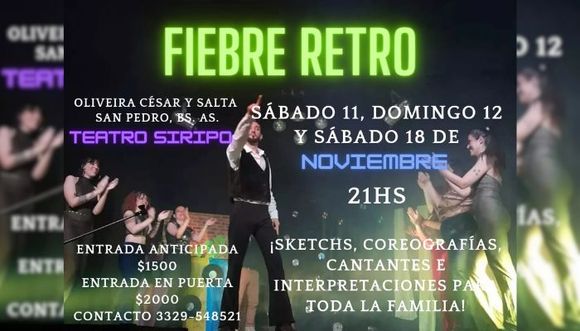 Vuelve Fiebre Retro en noviembre