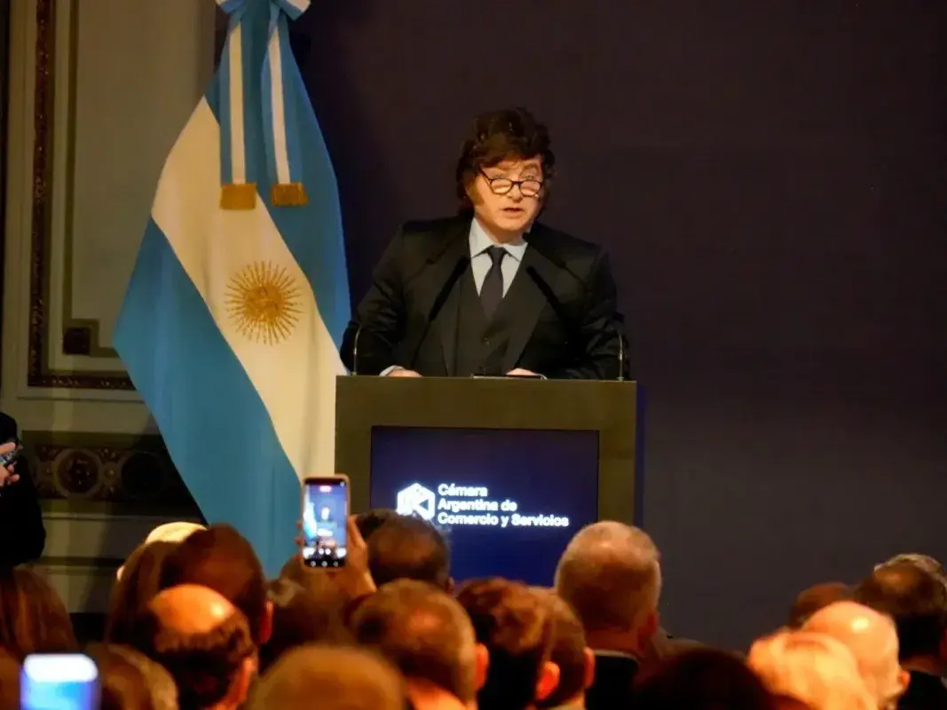Milei en el Council de las Américas