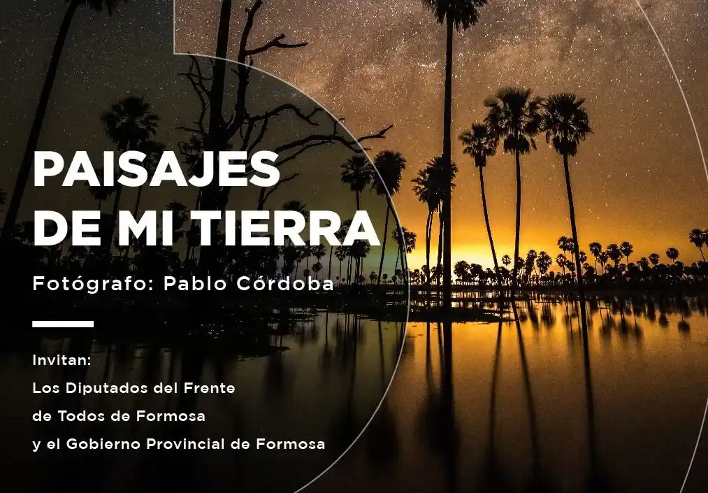 "Paisajes de mi tierra" se exhibirá en la Honorable Cámara de Diputados