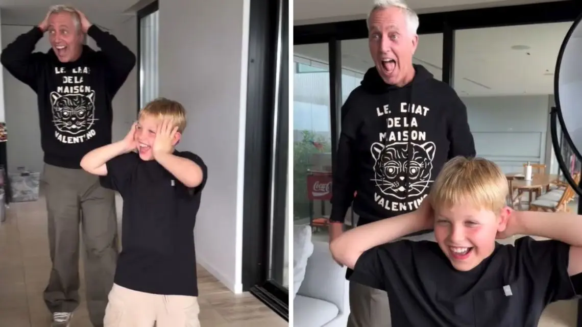 El increíble regalo de Marley a su hijo Mirko por su noveno cumpleaños