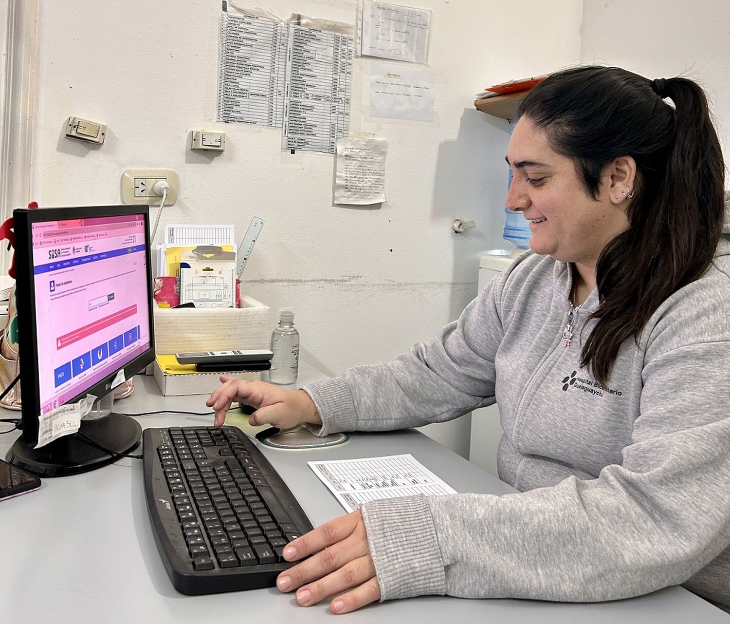 En su día, reconocieron a las vacunadoras del Hospital Centenerio