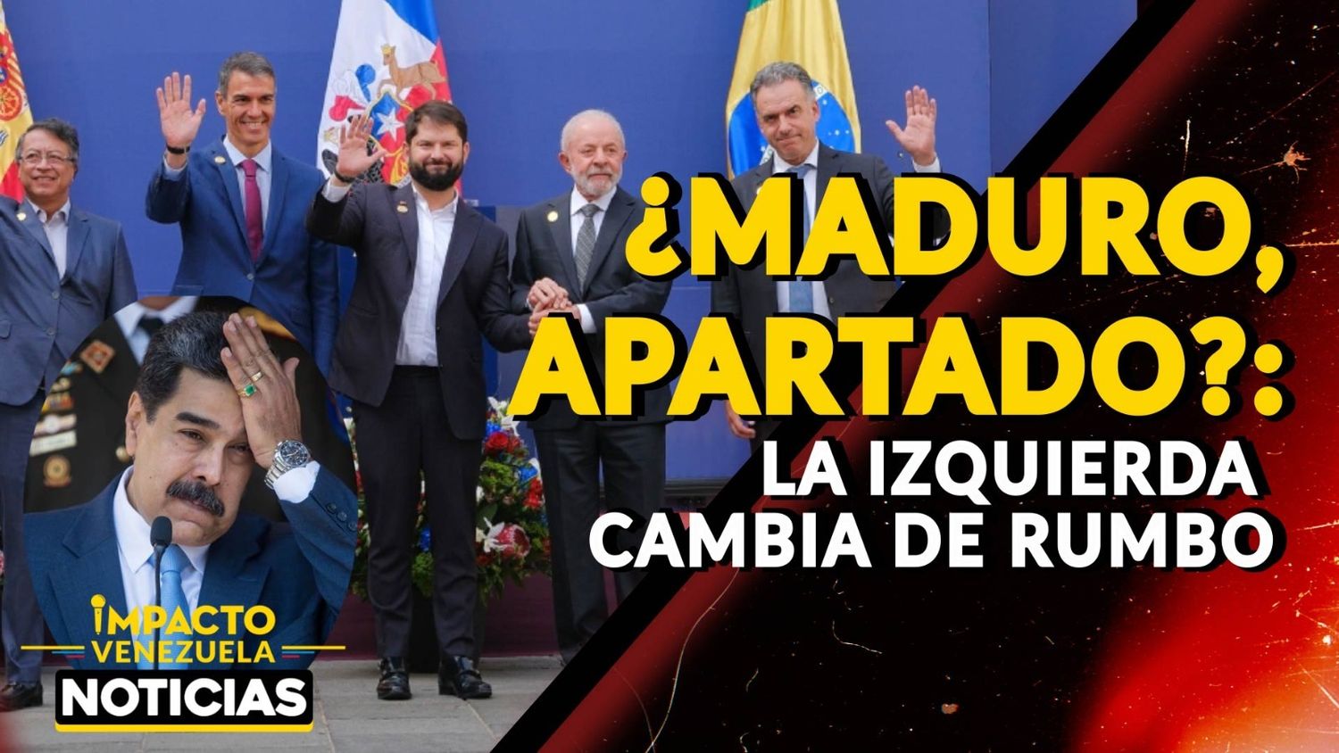 ¿MADURO, APARTADO?: la izquierda cambia de rumbo - VIDEO