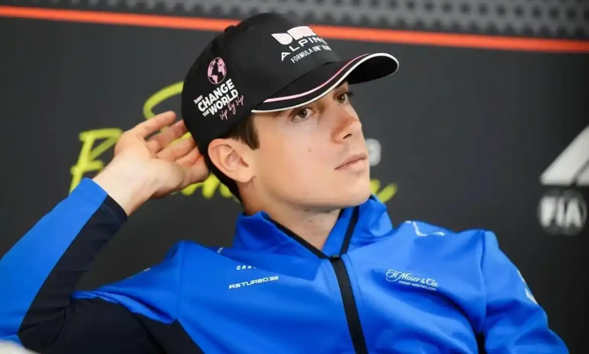 Colapinto, tras su actuación en el inicio del GP de Bélgica: "No es un circuito que me cae muy bien"