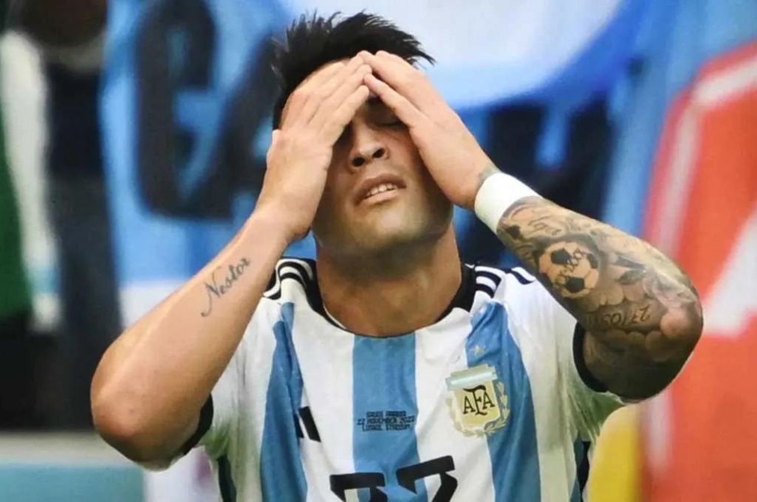 Por qué Lautaro Martínez no pudo convertir goles en la copa del mundo