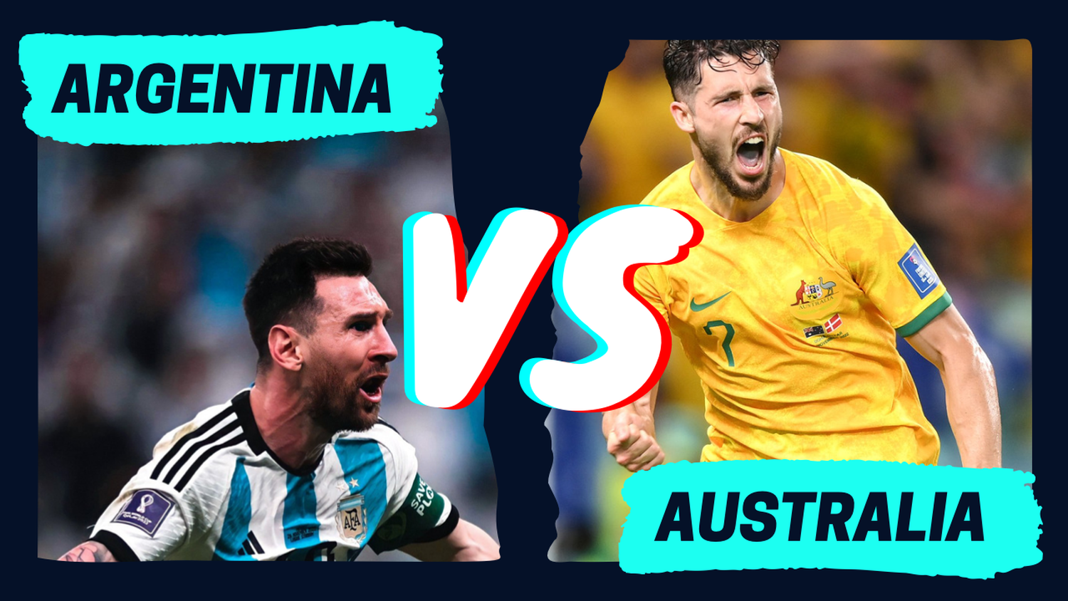 Argentina enfrenta a Australia por los Octavos de Final