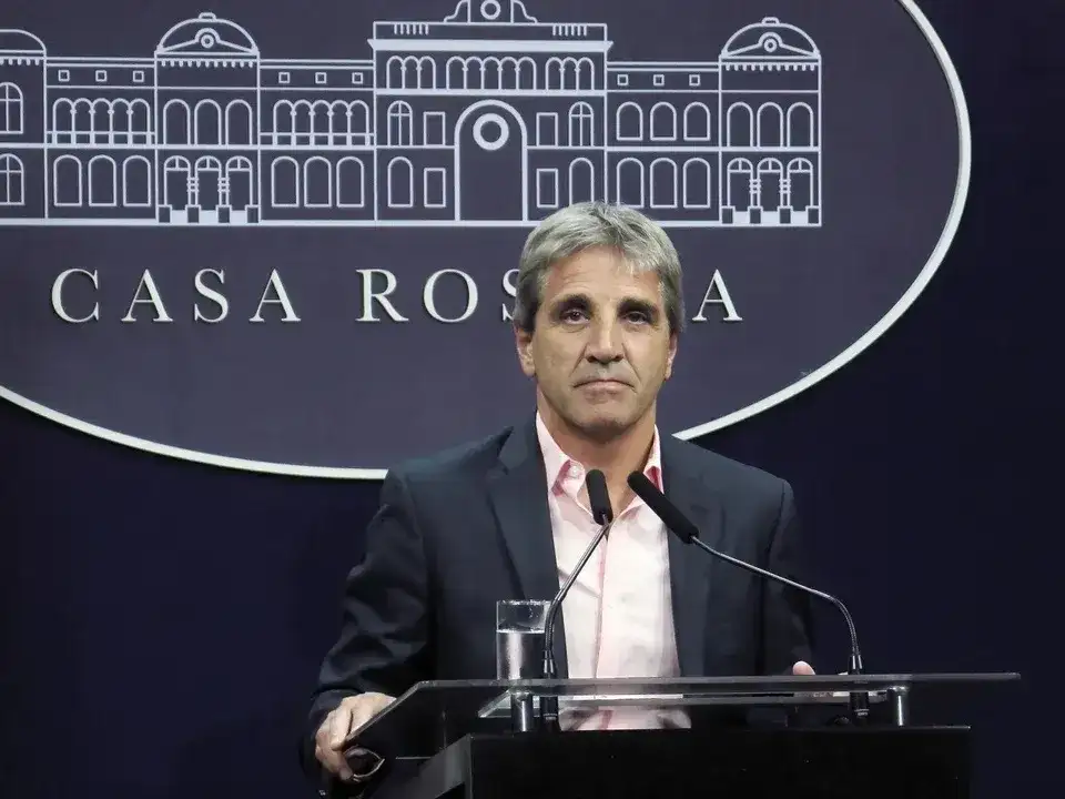 Luis Caputo, ministro de Economía.