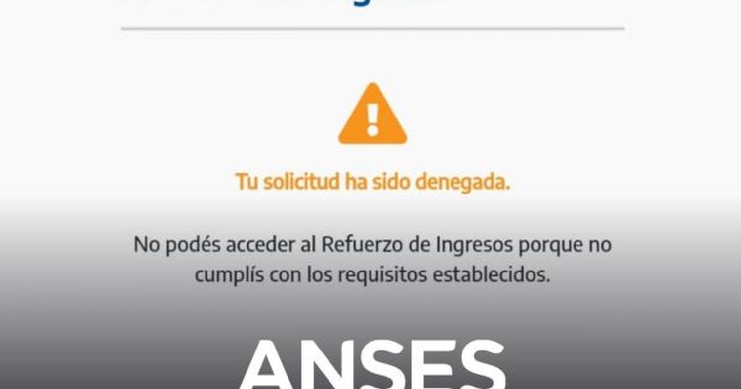 Ante la ola de críticas, Anses habilitará una instancia de consulta para aquellos que no accedieron al  Bono Refuerzo