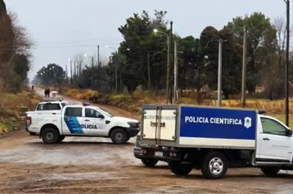 Cortaba leña y lo balearon