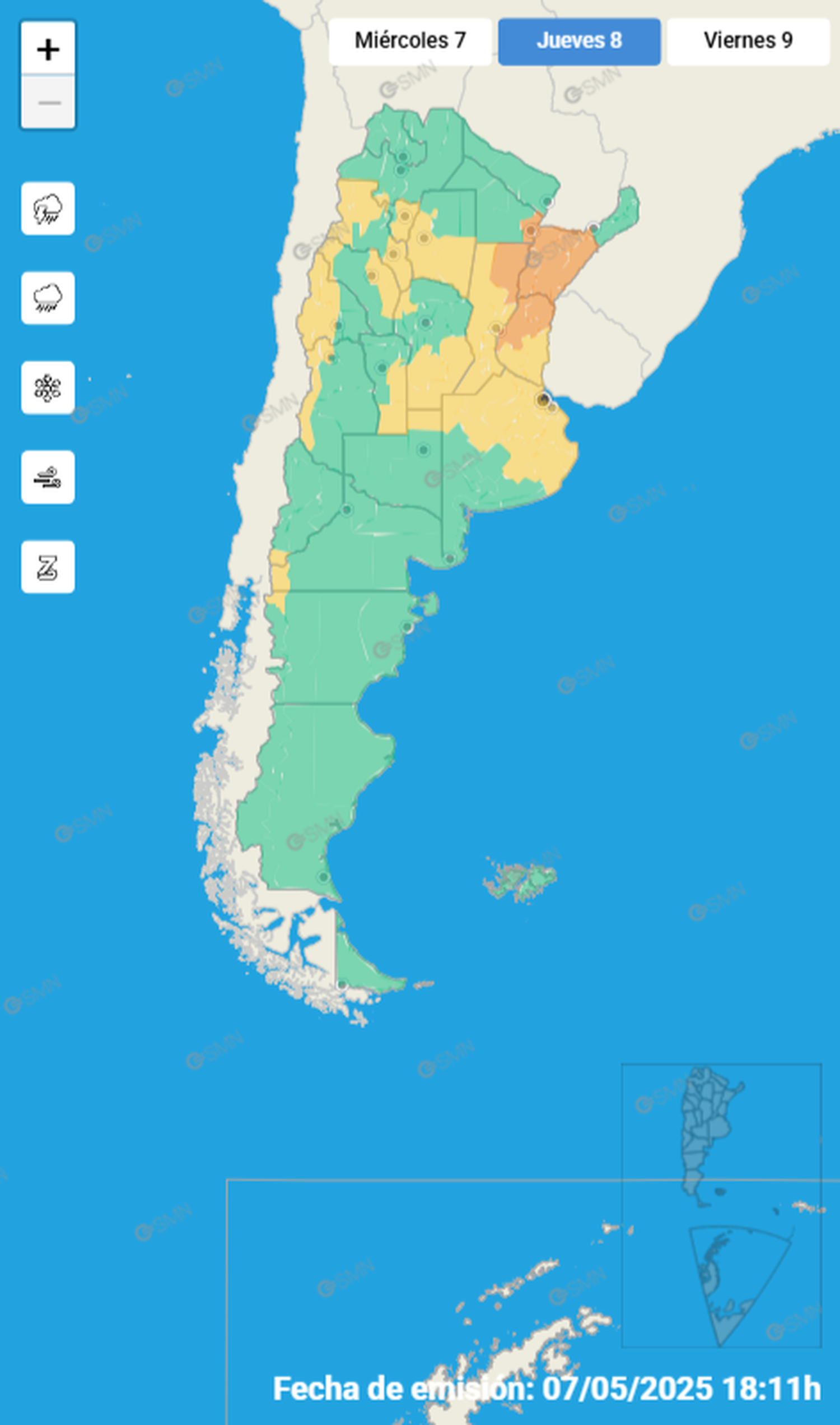 mapa sf