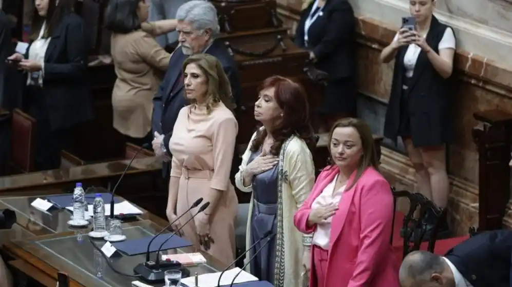Cristina Kirchner no estuvo en la jura de los senadores porque está a cargo del Ejecutivo