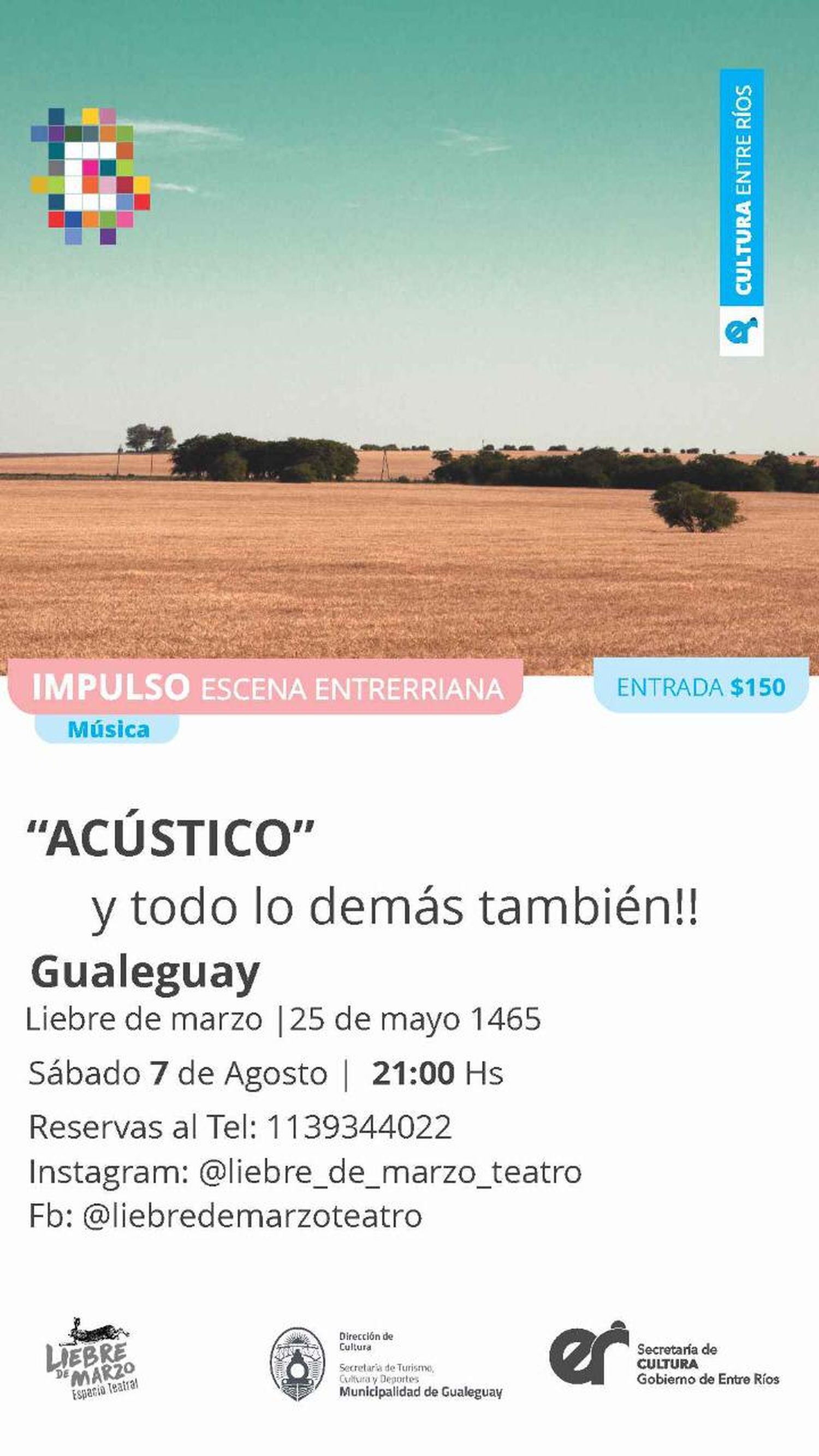 Juampi Francisconi presenta:Acústico y todo lo demás también