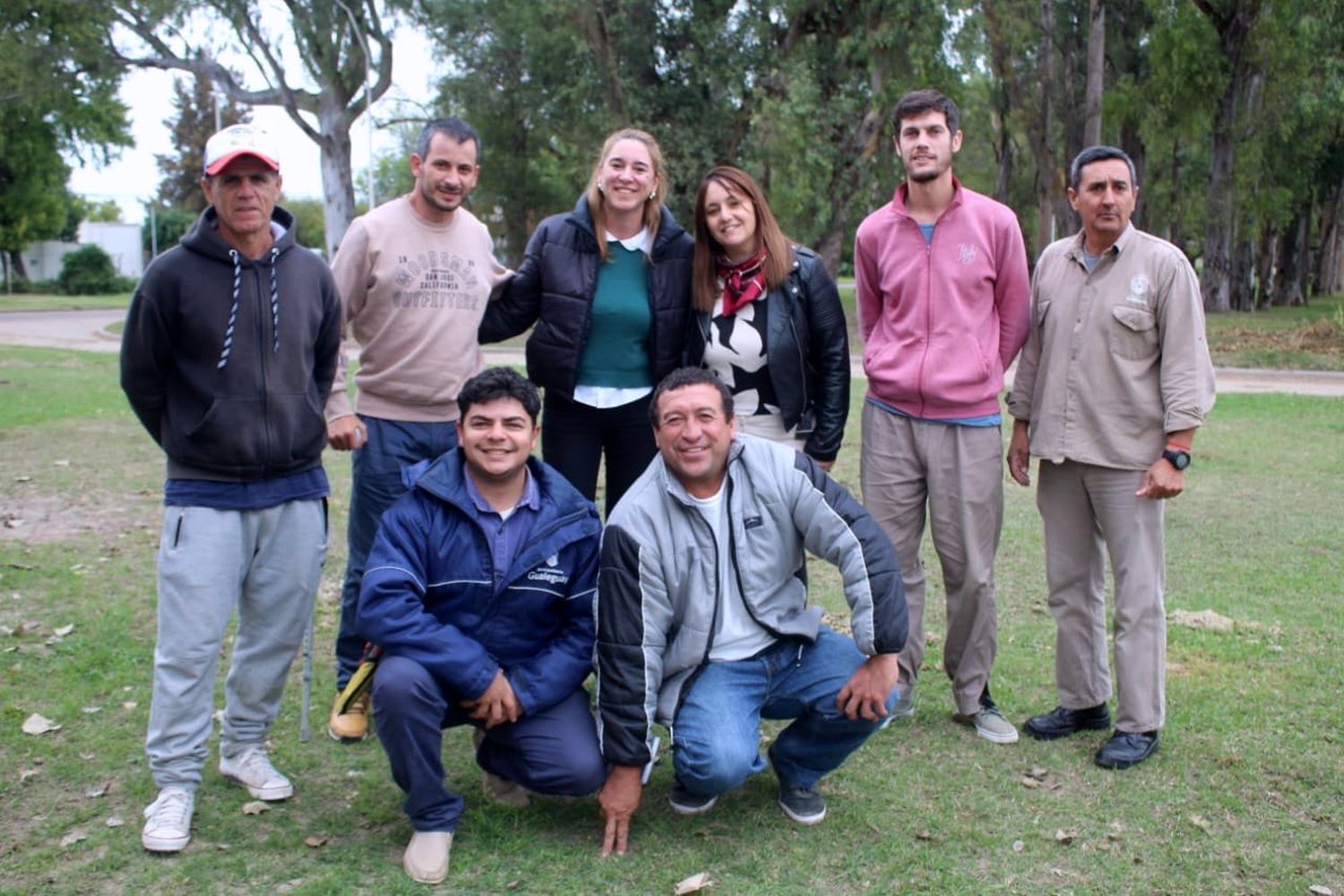 Empleados Municipales de distintas reparticiones